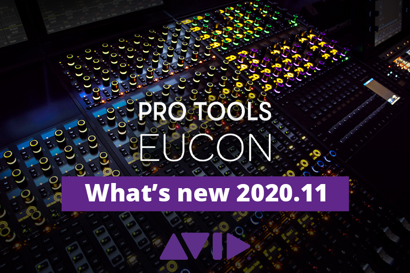 Pro Tools EUCON 2020.11